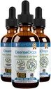 Cleanse Drops - Advanced Kidney & Gallbladder Cleanse Support Support Supplies - 液体交付以更好地吸收 - Chanca Piedra在亚马逊雨林使用
