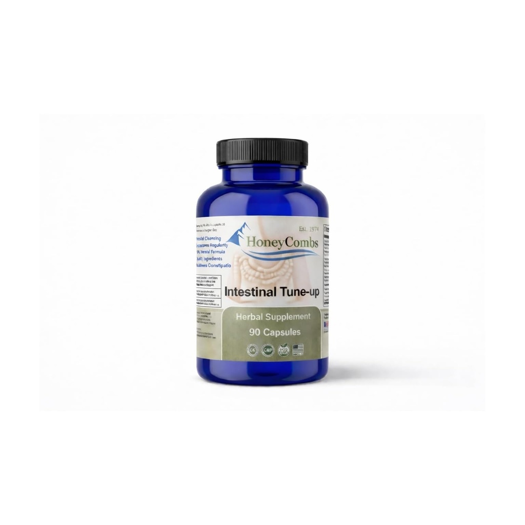 Intestinal Tune-Up – Herbal Bowel Detox and Natural Constipation Relief – Adults Herbal Laxatives, Constipation Relief, Intestinal Cleanse & Colon Cleanser, 90 Capsules