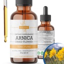 Pura Herba Arnica Liquid Extract – Alcohol-Free, Vegan, Supports Muscle Recovery & Joint Comfort, Fast-Absorbing Tincture, Made in USA – 2 Fl Oz