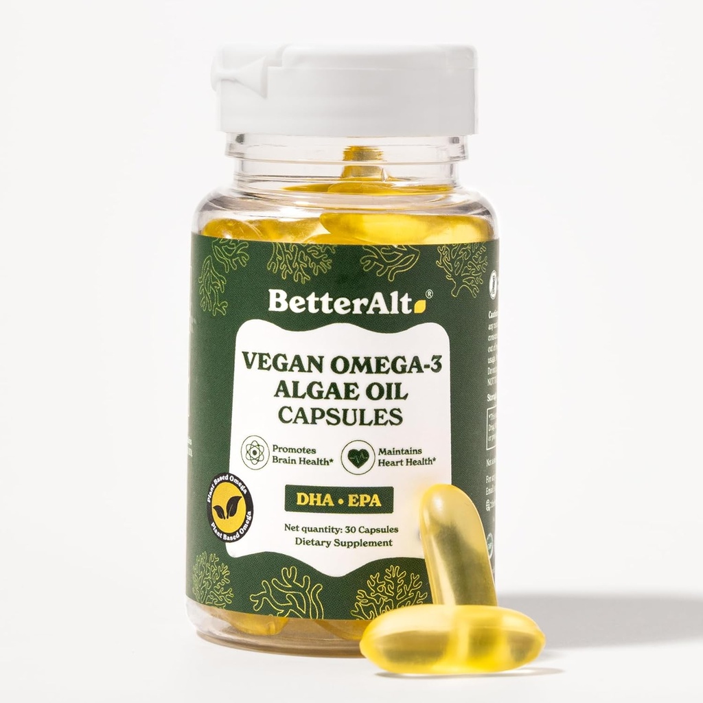 Καλύτερα Alt Vegan Omega-3 κάψουλες 