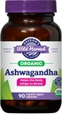 Oregon Wild Harvest Certified Organic Ashwagandha Herbal Vegan Capsules, 1200 MGS, 90 Count
