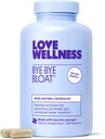 Love Wellness Bye Bye Bloat, Digestive Enzymes | Bloating Relief for kvinner | Hjelp Reduser Gass Relief & Vann Retention | Støtter Digestive helse med Fenugreek & Dandelion | 180 Count