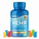 WELLUTION Hemp Gummies – High Potency 985,000 MCG – Natural Fruity Bear for Relaxation and Peace - Fast-Acting - Gluten-Free - 60ct
