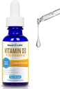 Vitamin D3 K2 Liquid drops - Liquid Vitamin-D3 2000 IU Per drop with K2 supplements for Adults ' Kids - VIT D for Healthy Bones, Heart ' Immune Health - Vitamin D K2 MK7 dropper 1 Oz