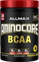 ALLMAX 영양 AMINOCORE BCAA 분말, 아미노산의 8.18 그램, Intra와 포스트 운동 회복 음료, 글루텐 자유로운, 파인애플 망고, 315 g