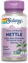 SOLARAY Nettle Root 300 mg Nettle Root 150 mg, Urinary & Prostate Support for Men with Amino Acids eta Beta-Sitosterol, Vegan, 60 eguneko bermea, 60 zerbitzari, 60 VegCaps