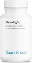 Supersmart - FlavoFight 500mg per hari (Patented & High Energy) - Citrus Sinensis Extract Suplement - Orange Flavonoid 126; GMO & Gluten Free - 60 Vegetarian Capsules