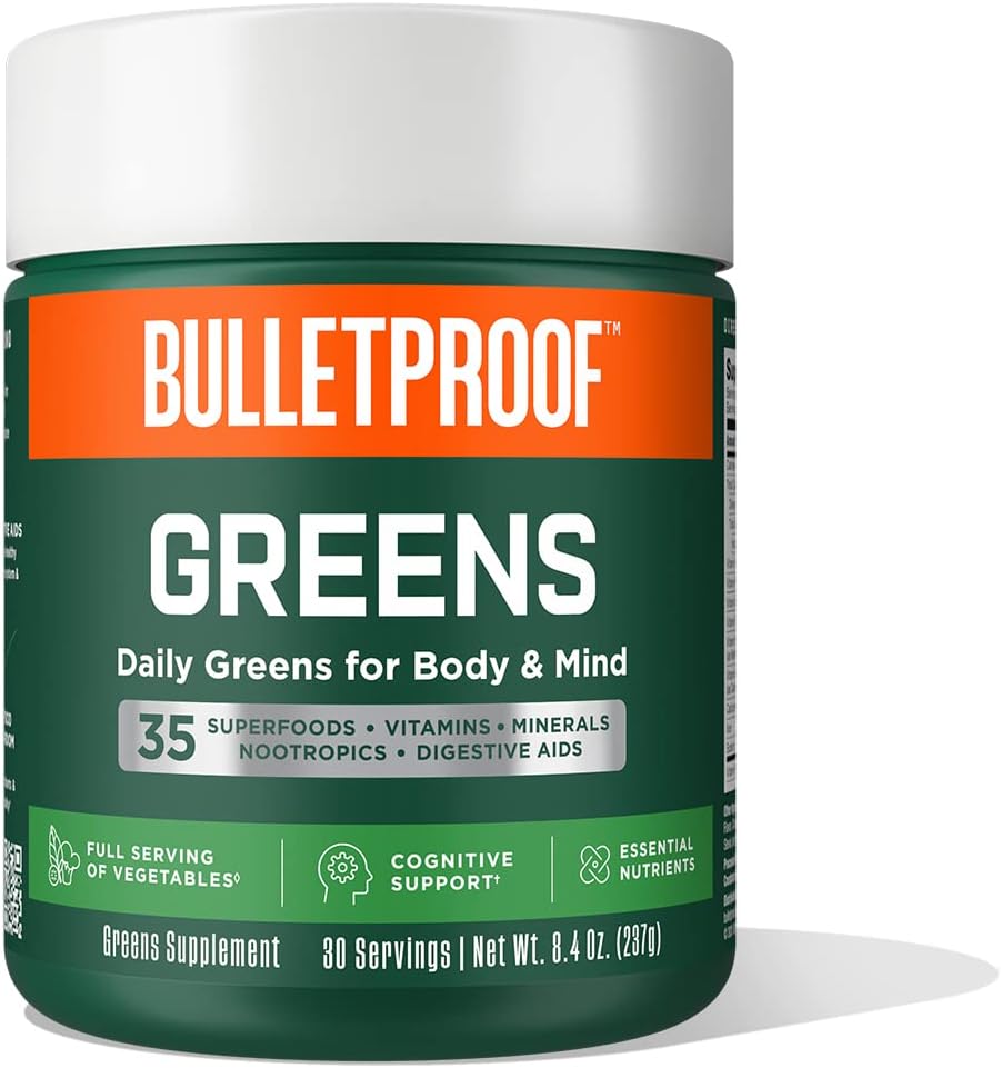Superfoods və Nootropics ilə Daily Greens Toz, Tam Sosiallar, Essential Nutrients