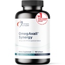 Designs for Health OmegAvail Synergy - Omega Complex for Adults - Omega 3-6-7-9 Fatty Acids from Borage and Macadamia Oil + Triglyceride (TG) Fish Oil with DHA & EPA (180 Softgels)