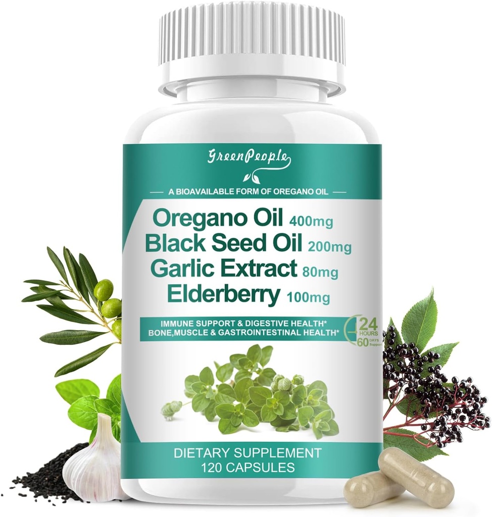 Organic Oregano Oil Kapsule 