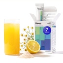 Sleep Aid Powder - Calming Drink for Deep Sleep with Liposomal Saffron, Magnesium & PharmaGABA Melatonin-Free Natural Supplement to Reduce Stress and Improve Sleep Quality Chamomile Lemonade 7 Sticks