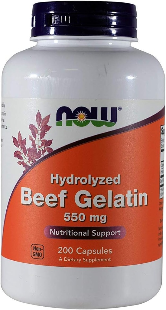 Nu Foods Beef Gelatin Hydrolyzed Pack av 2