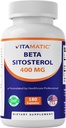 Vitamatic Beta SItosterol 400 mg 180 Capsules