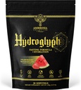 Ambrosia Hydroglyph Intraworkout Formula w/BCAA + EA + Electrolytes Hydration Powder to Protect Lean Muscle, 0g Sugar Fasting Hydration Drink Mix, Made w/Coconut Water (Strawberry Watermelon)