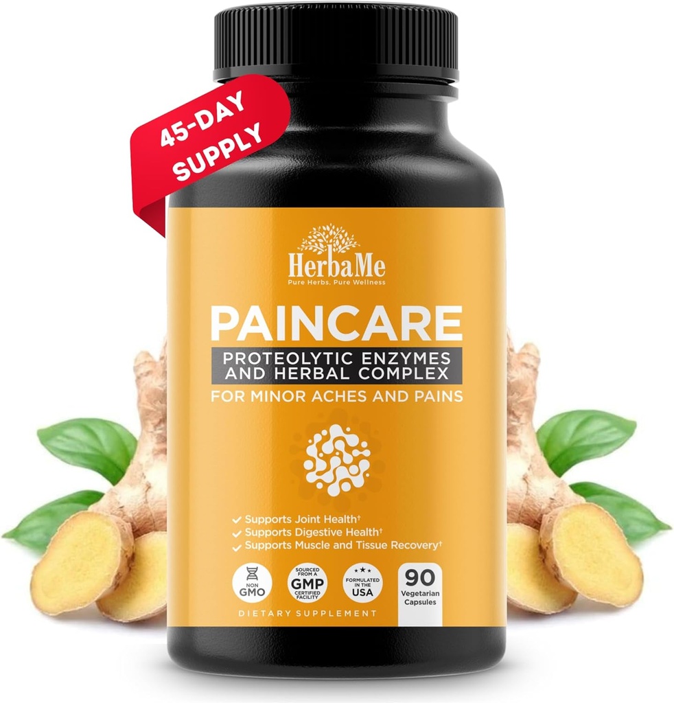 Serrapeptase를 가진 Proteolytic 효소 보충교재 - Devils Claw, 90의 캡슐은, 합동 기복, 근육 및 조직 건강을 Lasting Mobility, Athletes 포스트 운동 회복 지원을 승진시킵니다