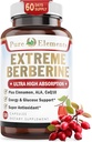 Extrémne Berberine Plus s ALA, Coq10, kurkuma, škorica, horký Melon, banaba Leaf, kórejský Panax, kráľovská želé, a ďalších 21 bylín pre zdravé krvi cukru a celkové zdravie a imunita