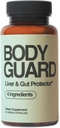 Bodyguard Ficat Detox & Gut Health, Setria® Liposmal Glutatione 250mg, Master Antioxidant, Post-Celbration Formula, Red Flush Support, Vegan, Gluten Free, Made in USA, 4 Ingrediente, 60 Capsule