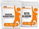 Suppléments en vrac Créatine 500g + Beta Alanine 500g Bundle