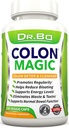 Colon Cleanse Detox Formula - Intestinal Bloating & Fast Digestive Cleanse - 매일 변비 완화 보충교재 Gut, Belly, Stomach - 여성 남성 초본 체중 홍조