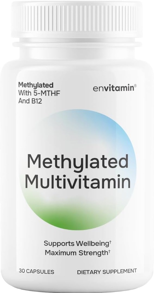 Metylert Multivitamin Multimineralt kompleks L-metylfolat
