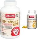 Jarrow Formulas QH-Absorb 100 мг Max Absorption - CoQ10 Ubiquinol & Vitamin D3 62,5 мкг (2500 МЕ) - 100 сервировок (софтгель)