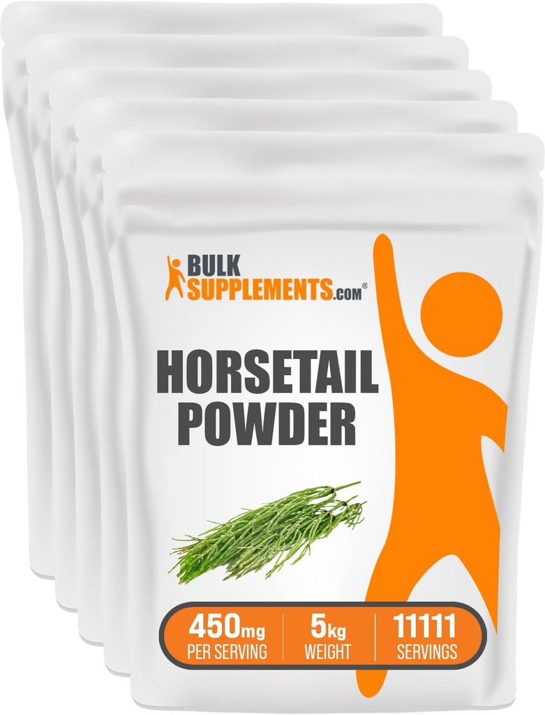 BulkSupplements.com Horsetail Powder (5 Kilogramo - 11lbs)