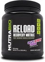 NutraBio Reload - Potężna formuła regeneracji mięśni - Post- Workout Supplement - 3G Creapine - 8G BCAA - 5G Glutamine - 30 Servings, Grape Berry Crush