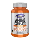 Now Sports Nutrition, Amino Complete, Protein Blend with 20 Aminos and B-6, 120 Veg Capsules