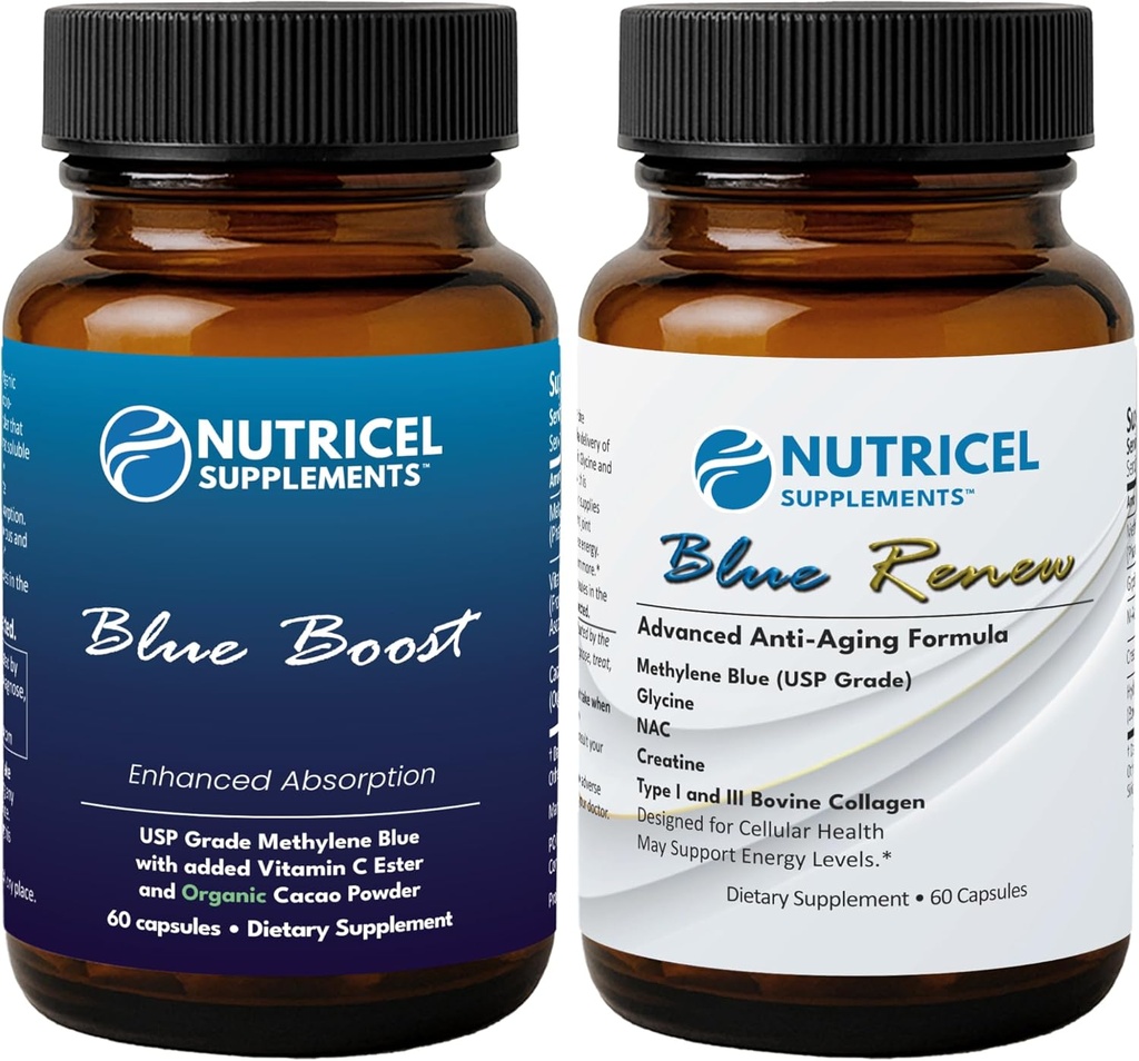 Nepricel Mittember Blue Capsules - Boost and Regress (Product Buddle).