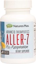 Naturas Plus Advanced Therapeutics Aller-7 Rx-Respirație - 60 Capsule vegetariene - Sprijină Wellness respiratorie - Gluten-Free - 30 Serviri
