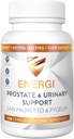 ENERGI Prostate Support Supplement with Saw Palmetto for Men & Women, 200mg Saw Palmetto, 100mg Pygeum Supplement, Pumpkin Seed, Prostate Health Supplement, 120 kapsula