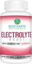 Best Earth Naturals Electrolyte Support Addition - Поддръжка на електролитния баланс с витамин D, калций, магнезий, натрий, калий, бор и др.