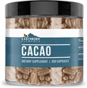 Éléments terriens Cacao (Cocoa) 200 capsules, pures et non diluées, sans additifs