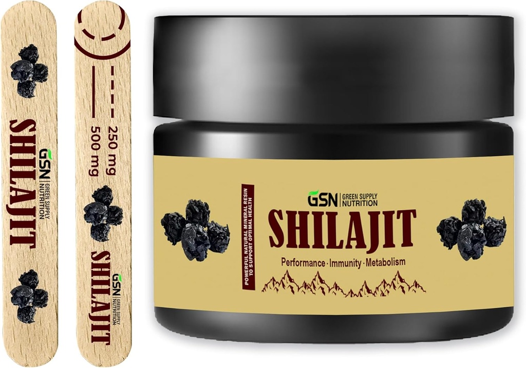 Green Supply Organic Shilajit Resin 30g: