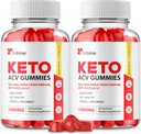 2 Pack) Lifetime Keto Plus ACV Gummies - Official Formula, Vegan, Non GMO - Lifetime Keto acc Gummies, Life Time Keto Gummies with Apple Cider Vinegar, Vitamin B12, Pomegranate Juice (120 Gummies)
