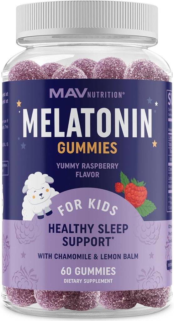 Melatonín Gummies pre deti 0.5mg per Gummy 