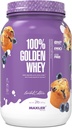Maxler 100% Golden Whey Protein - 24 g protein per servering - Premium Whey Protein pulver for pre post trening - Fast-absorberende Whey Koncentrat, Isolat & Hydrolysate Blanding - Blueberry Muffin 2 lb