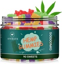 AFXMATE hemp Gummies 50 ngàn mg hoa quả Flavored Gummy (90 Gummies)