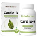Herbsforever Cardio-B Ayurvedic Herbal Supplement 90 Vege Capsules 800 Mg Each