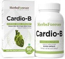 Herbsforever Cardio-B Ayurvedic augu papildinājums 90 Vege kapsulas 800 Mg Katra
