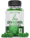Atlantis Nutrition Ashwagandha Gummies - 1500 MG Per Serving - способствует спокойствию, улучшает настроение, повышает уровень энергии и укрепляет иммунную систему - Формулируется с витамином D и цинком - веганский | 60 граф