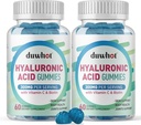Un àcid hilurònic Gricks, l' àcid Hyalurònica suplementaris amb vitamina C i Biotin 5000mcg per a la pell, el cabell, la salut, els parsecs suplementaris per a Dones i homes, Baixa Sugar, Vegan, No-GO, 60 Comptes