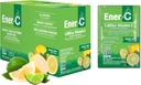 Ener-C Multivitamiini Drink Mix - Vitamiini Packets vettä, Elektrolyyttejä Powder Packets, Vitamiini Drink Mix, Hydration Liquid Mix, Immuuni Booster aikuisille, Terveellinen energia - sitruunan lime, 30 kreivi