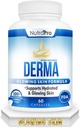 Dermal Repair Complex for Hydrated, Glødende hud –Anti Aging Supplement med Phytoceramider & Alpha Lipoic Acid. Hurtige resultater Hydration piller forbedrer glatthet og reduserer rynker. 60 flytende kapsler