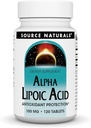 Quelle Naturals Alpha Lipoic Acid Unterstützt gesunde Zucker Stoffwechsel, Leberfunktion & Energie Generation* - 100 mg - 120 Tabletten