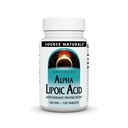Source Naturals Alpha Lipoic Acid Supports Healthy Sugar Metabolism, Liver Function & Energy Generation* - 100 mg - 120 Tablets