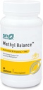 Klaire Labs SFI Health Methyl Balance - Activated Vitamin B + Trimethyglycine Supplement - Metafolin Methyl Folate, Betaine TMG, Vitamin B2, B6 & 12 - Unterstützt gesunde Energieniveaus (60 Kapseln)
