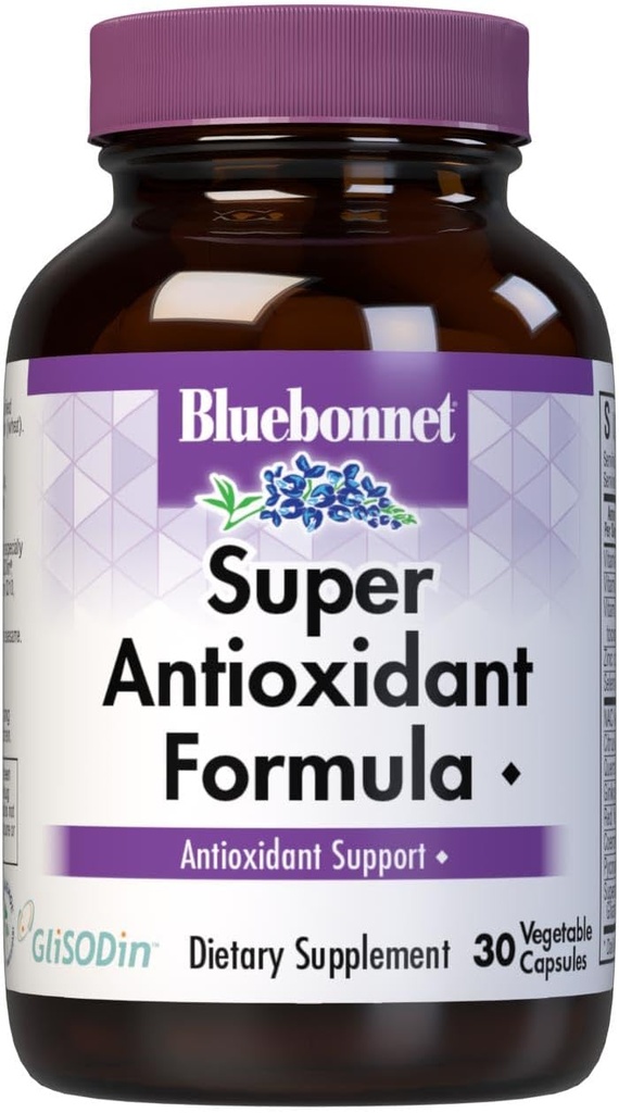BlueBonnet Super Antioxidant Formula Vegetarian Kapsule, 30 Počet