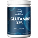 MRM Nutrition L‑Glutamine 325 Powder - For Women & Men - 325 Grams, Fermented L-Glutamine Amino Acid Supplement for Recovery, Muscle Support, Immune & Gut Health, Vegan Glutamine Formula - 65 Servings