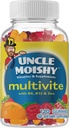 Uncle Moishy Childrens Multi-Vitamin Mineral Jellies with Choline - 120 Jellies
